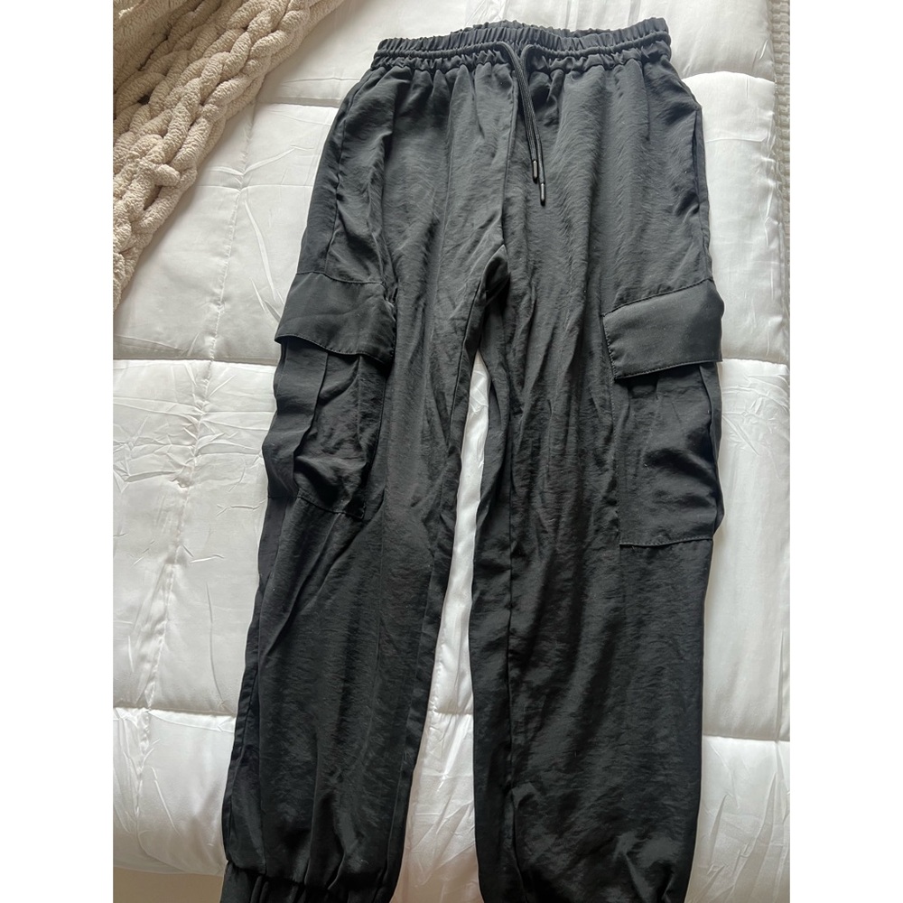 Black Cargo Pants
